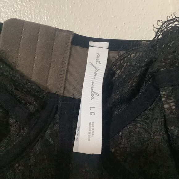 NWT Out from Under Y2K Style Gothic Whimsigoth Lacey Office Siren Corset Large - Picture 8 of 9